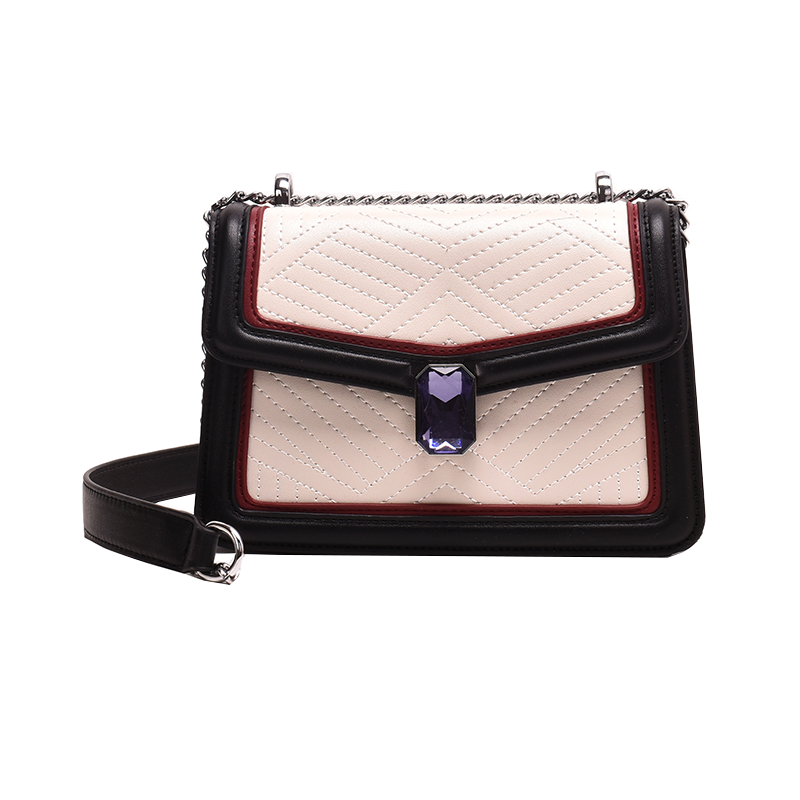 Violet Pearl Purse Shoulder Bag