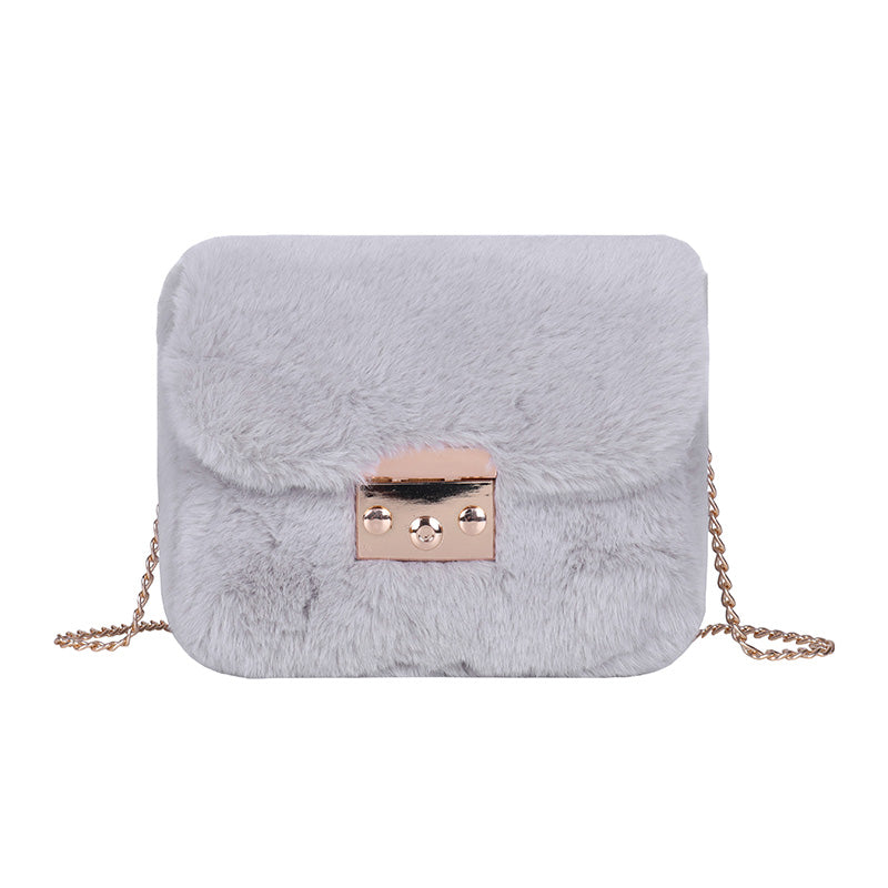 Fluffy Shoulder Bag