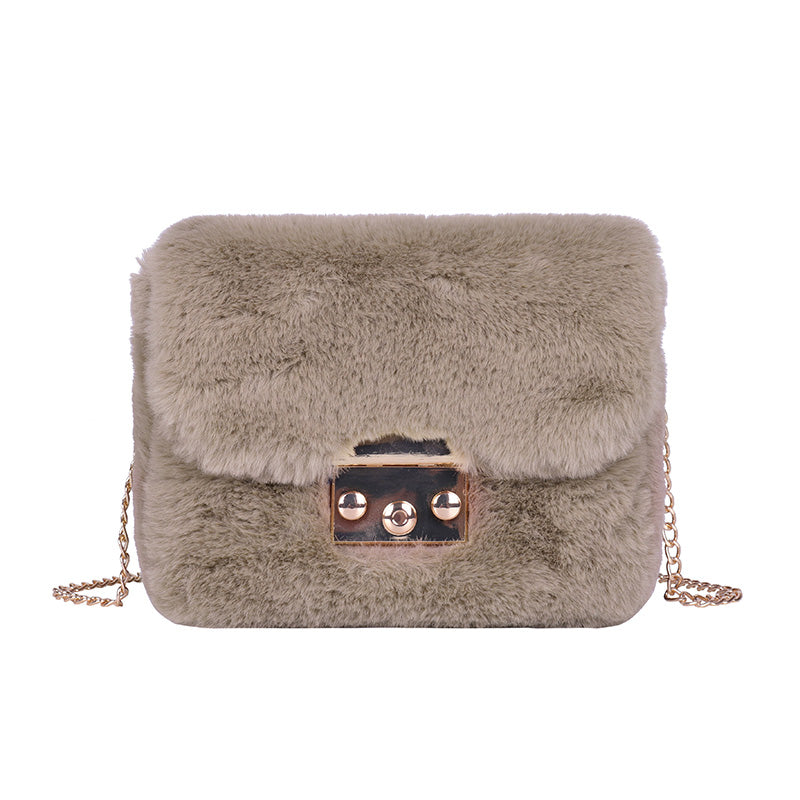 Fluffy Shoulder Bag