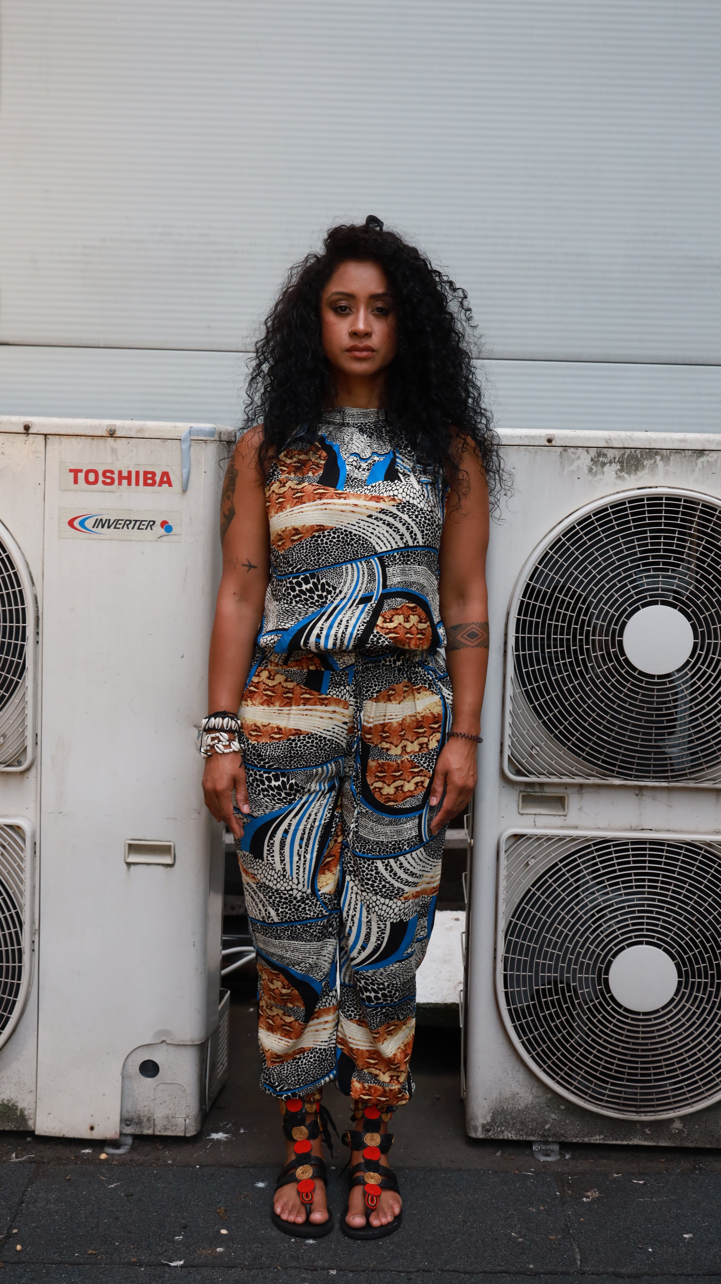 Afrocentric Trouser & sleeveless Top