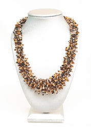 Beaded Ethnic Handmade Thick Tube Necklace