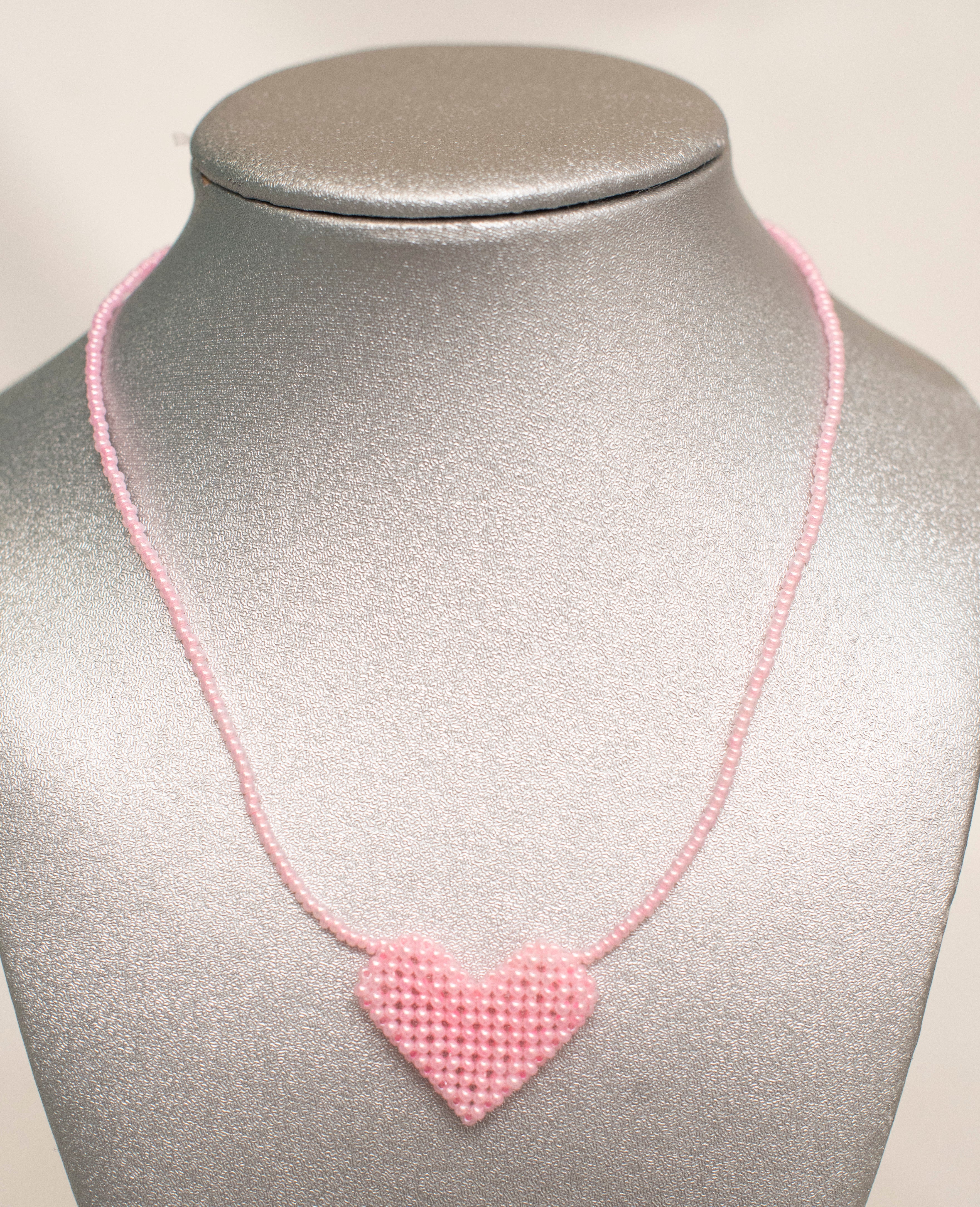 Heart Beaded Necklace