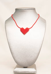 Heart Beaded Necklace