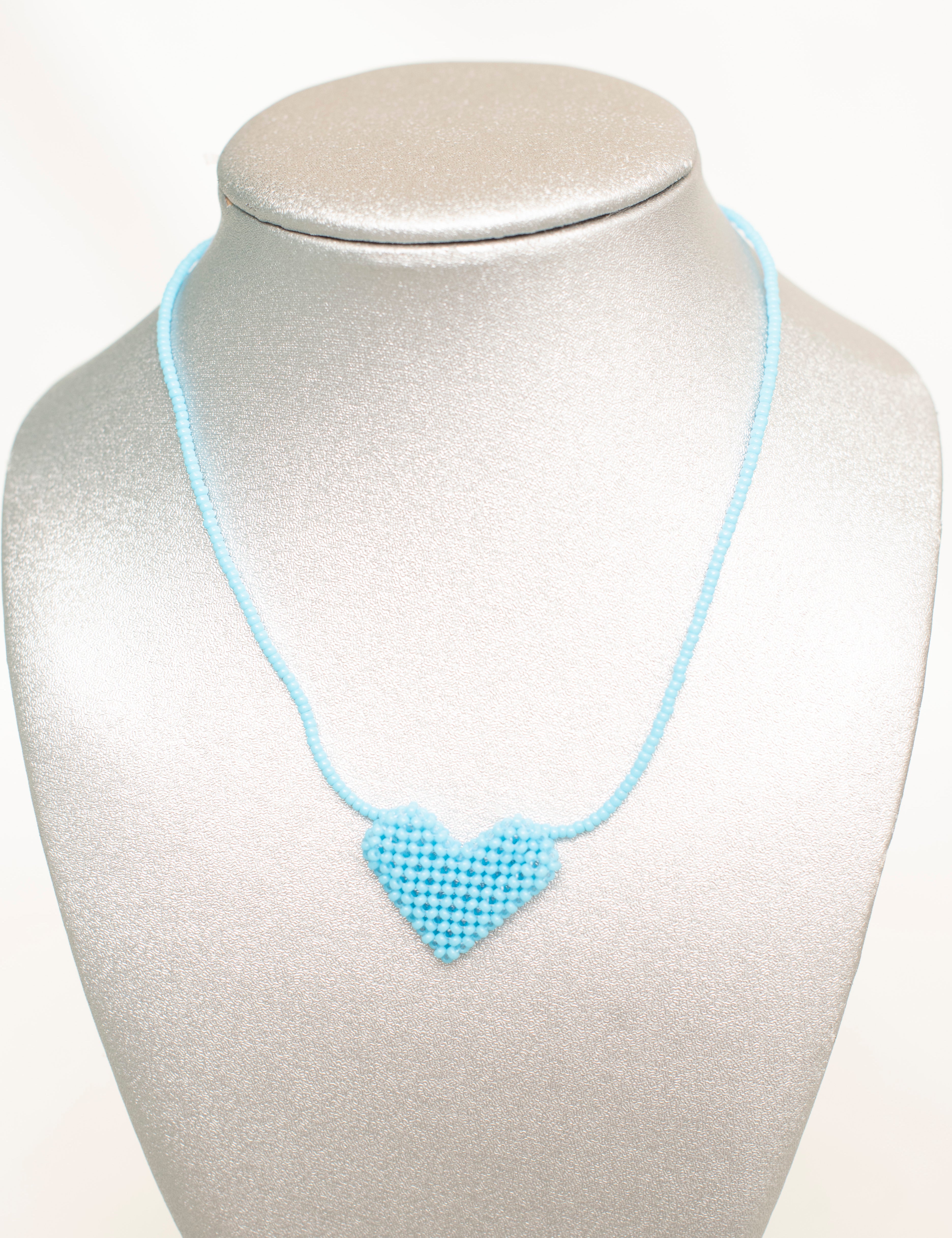 Heart Beaded Necklace