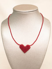 Heart Beaded Necklace