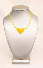 Heart Beaded Necklace