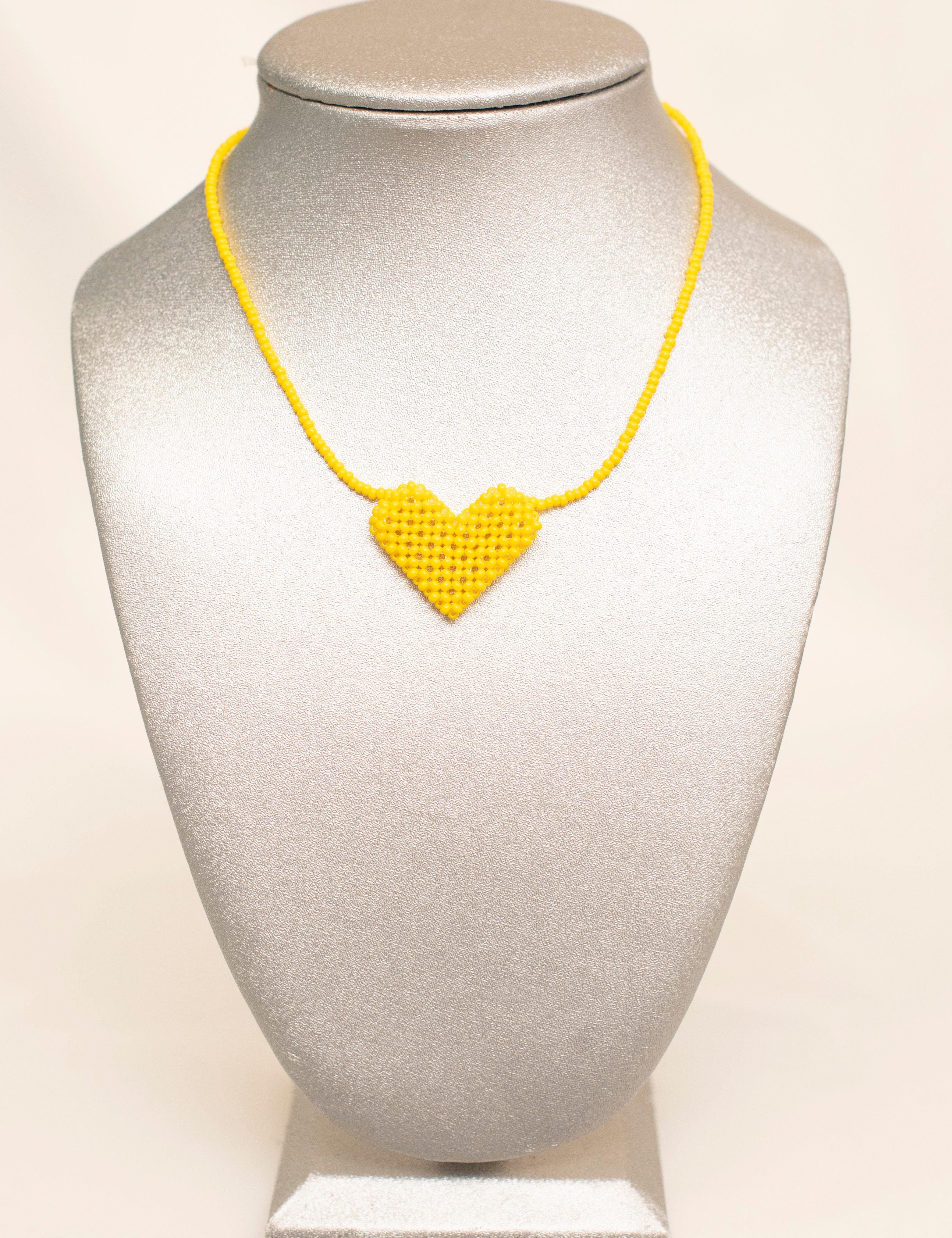 Heart Beaded Necklace