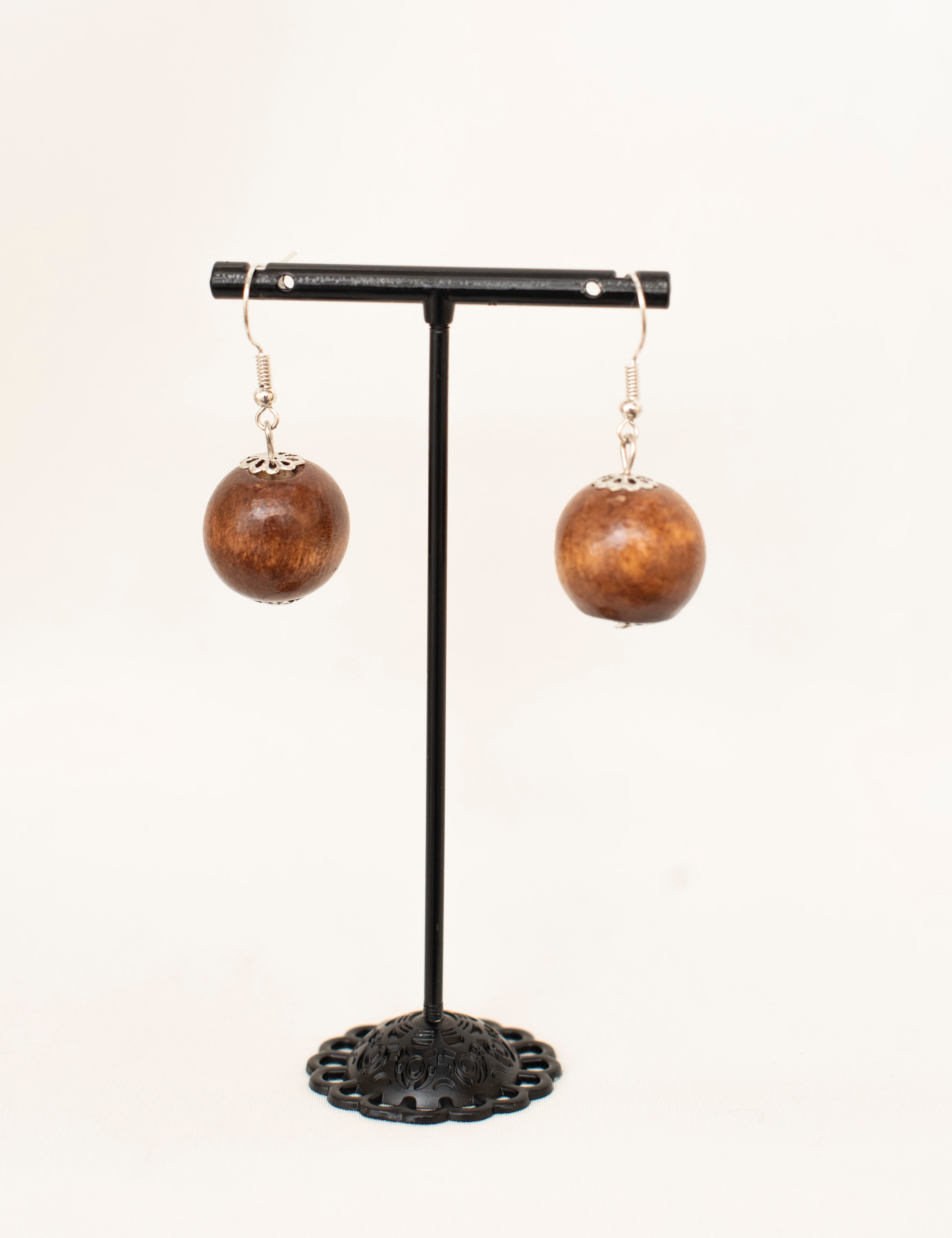 Wooden Dangle Drop Earrnings